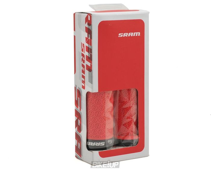 Грипсы LOCKING GRIPS DH SRAM SILICONE RED