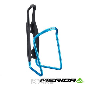 Фляга Merida BOTTLE CAGE/ALLOY BLUE, W/2 STEEL BOLTS
