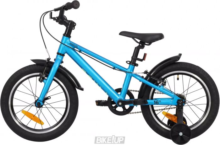 Велосипед дитячий 16" PRIDE Marvel Блакитний