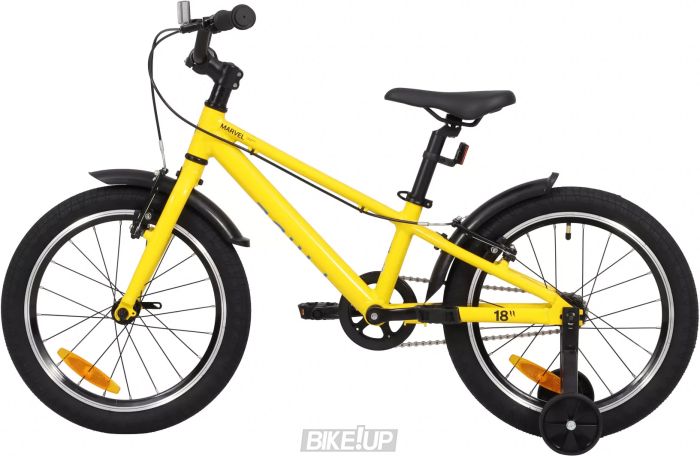 Велосипед дитячий 18" PRIDE Marvel 18 Жовтий
