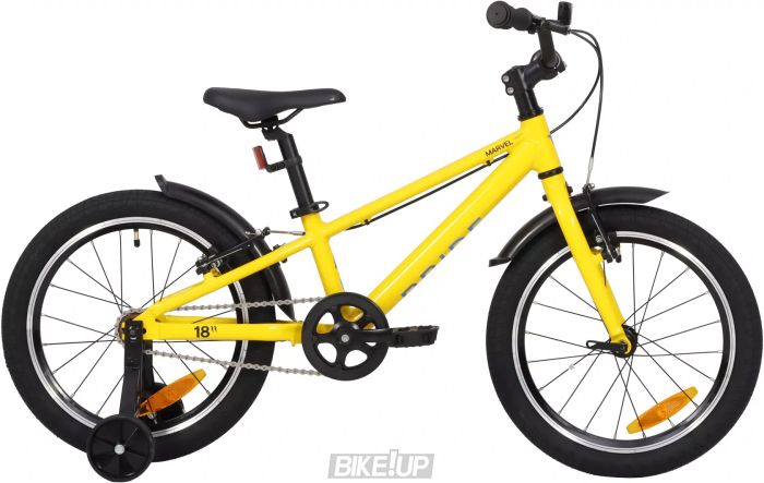 Велосипед дитячий 18" PRIDE Marvel 18 Жовтий