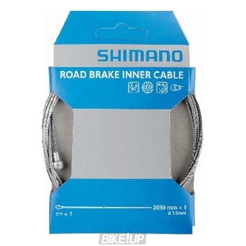 Трос гальмівний Shimano шосе 2050Х1.6мм, нержав. SIL-TEC PTFE