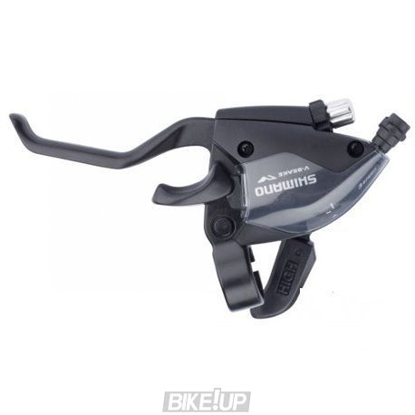 Гальм ручка/шифтер ST-EF500 лівий 3-зв, трос, чорний ОЕМ