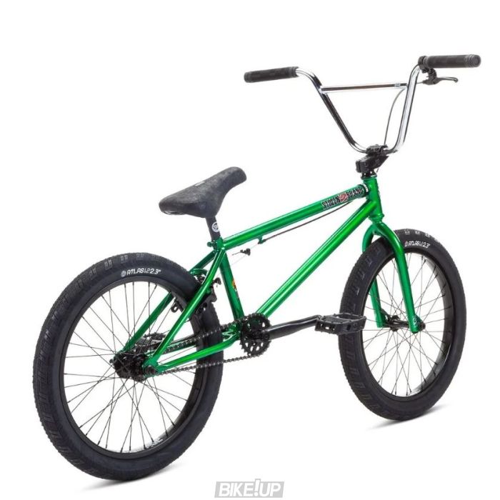 Велосипед bmx 20" STOLEN Heist 21.00" Dark Green Chrome