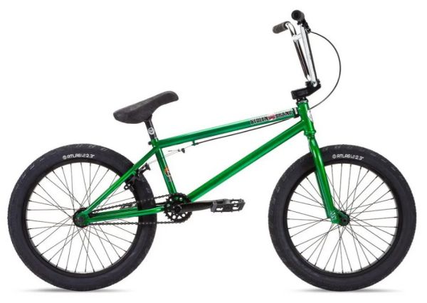 Велосипед bmx 20" STOLEN Heist 21.00" 2023 Dark Green Chrome 