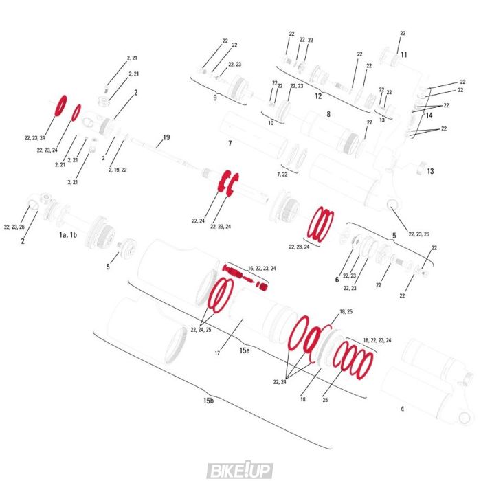 Сервисные запчасти SERVICE KIT AIR CAN 2011 VIVID AIR