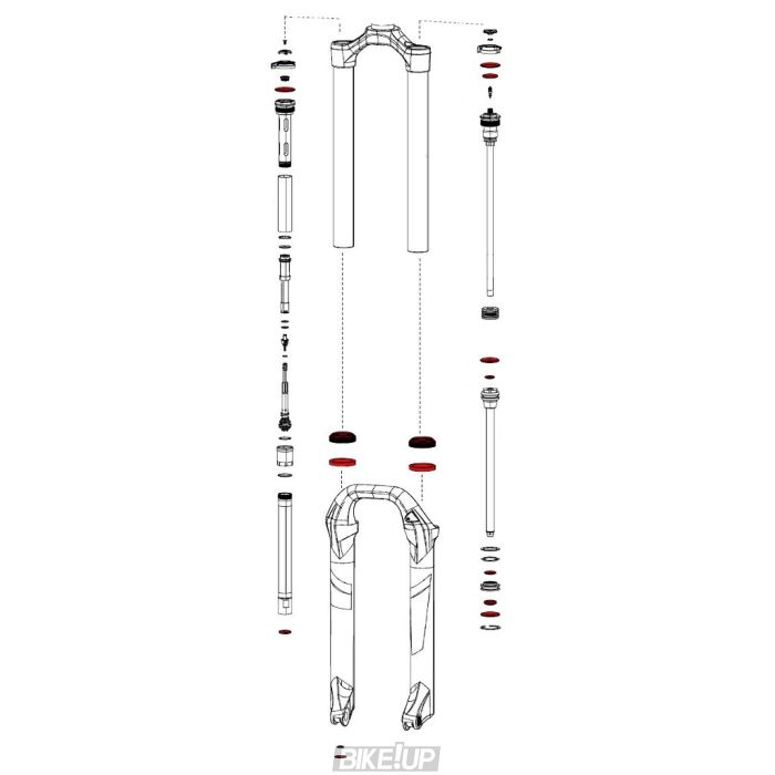 Сервісний набір RockShox FORK BASIC LYRIK RCT3 2P A1
