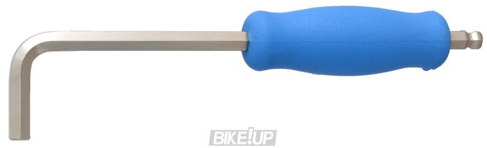 Г-образный шестигранный ключ с шаровым концом и рукояткой 10