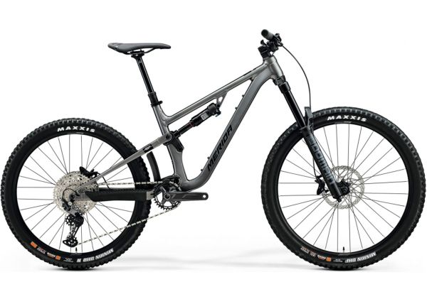 Велосипед двопідвіс MERIDA ONE-SIXTY 500 Gunmetal Grey
