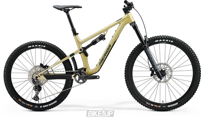 Велосипед двопідвіс MERIDA ONE-SIXTY 500 Silk Champagne