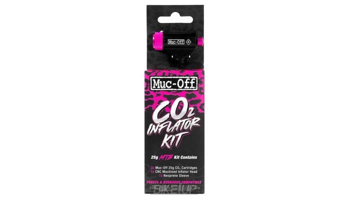 балончики MUC-OFF MTB KIT 2 шт. 25g CO2 + адаптер