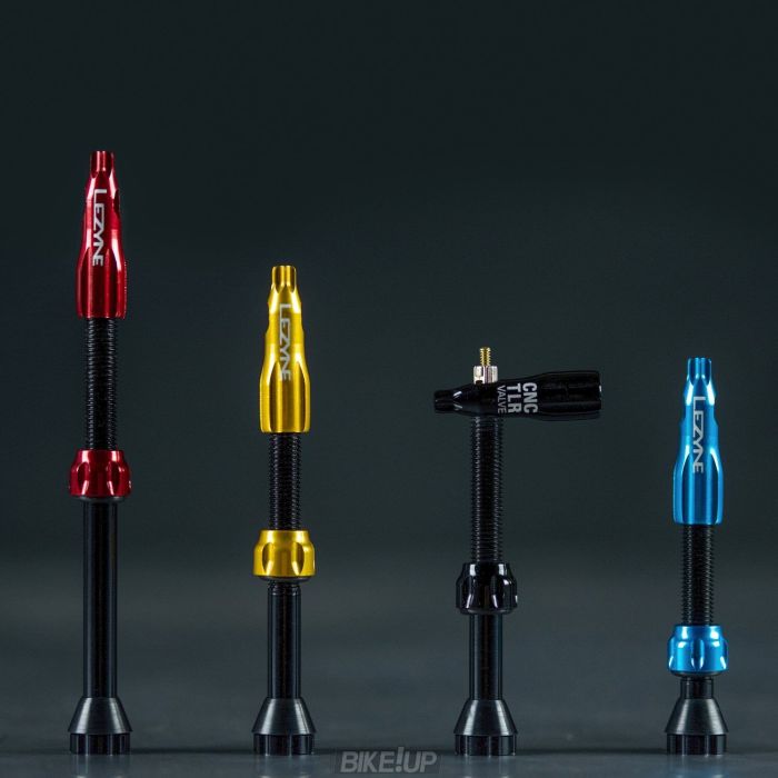 Ніпель для безкамерки Lezyne CNC TLR VALVE 60MM Золотистий Y14