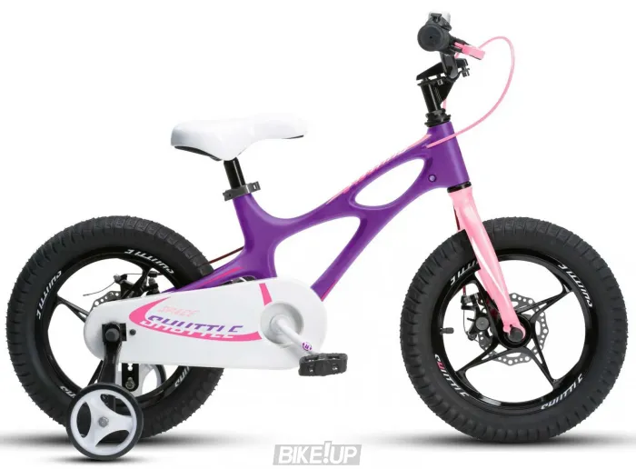 Велосипед дитячий 14" ROYALBABY Space Shuttle OFFICIAL UA Фіолетовий