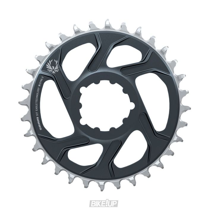 Зірка SRAM X-SYNC 2 34T Direct Mount 6mm Offset Eagle Lunar/Polar Grey