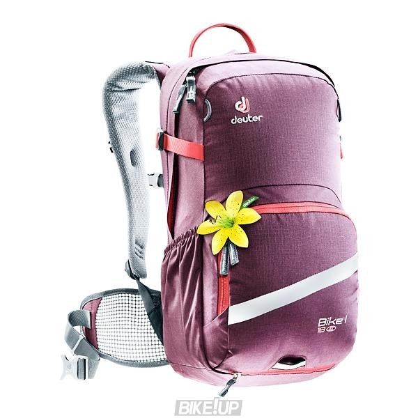 Рюкзак DEUTER Bike I 18 SL колір 5554 aubergine-coral