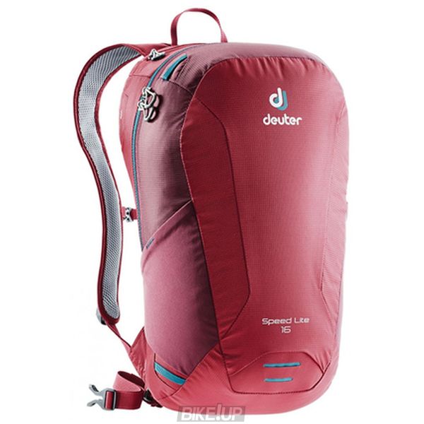 Рюкзак DEUTER Speed Lite 16 колір 5528 cranberry-maron з поясним ременем