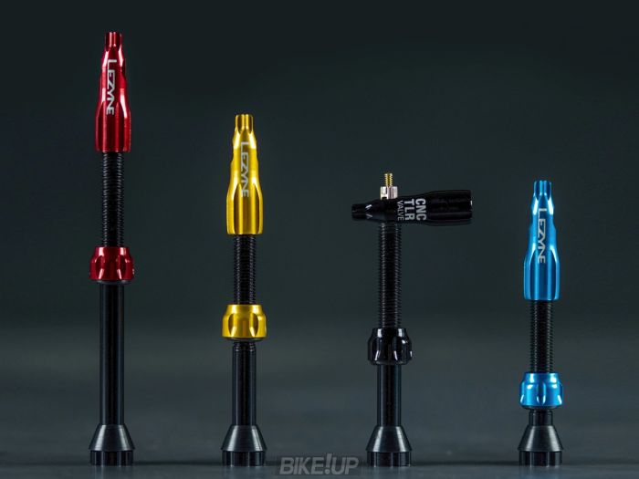 Ніпель для безкамерки Lezyne CNC TLR VALVE 80MM Золотистий Y14