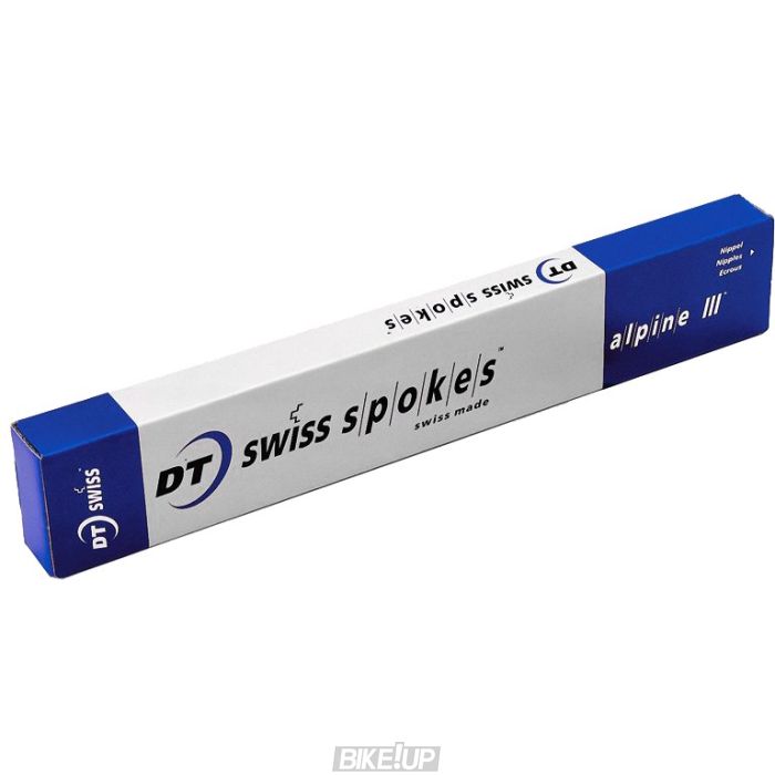 Спицы изогнутые DT Alpine III Standard 2.0/1.8/2.34 mm x 261mm (Чорний) х100шт