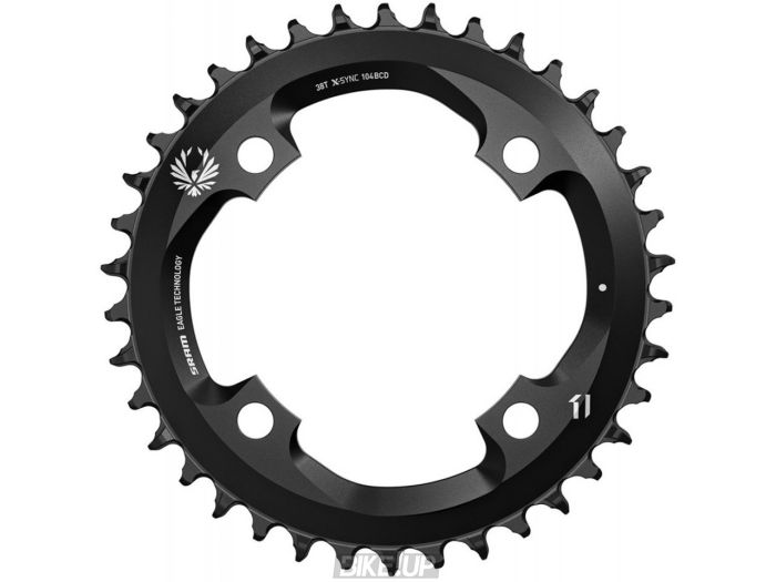 Звезда X-SYNC EAGLE 38T 104 BLK