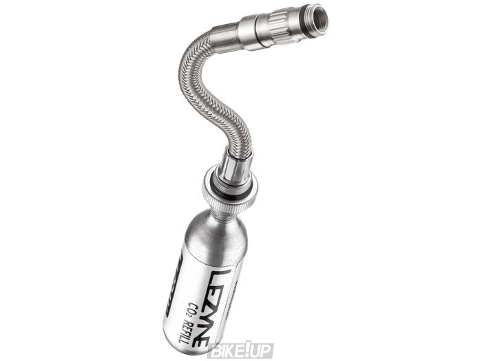 Шланг до ручного насосу CFH та балонів CO2 FLEX HOSE Сріблястий Y14