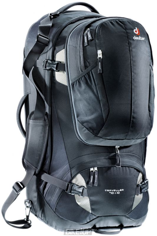 Рюкзак DEUTER Traveller 70 + 10 колір 7400 black-silver