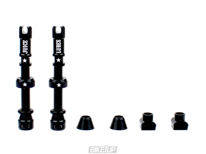 Ніпелі безкамерні Juice Lubes Black 48mm