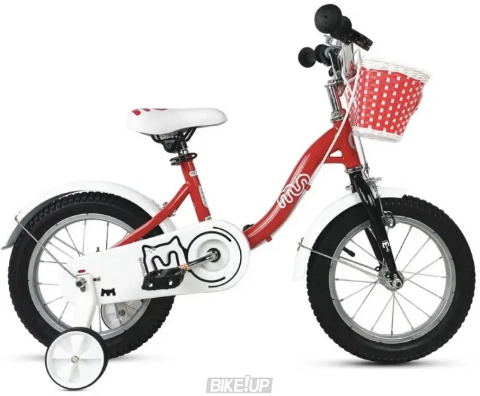 Велосипед дитячий 14" ROYALBABY Chipmunk MM Girls OFFICIAL UA Червоний