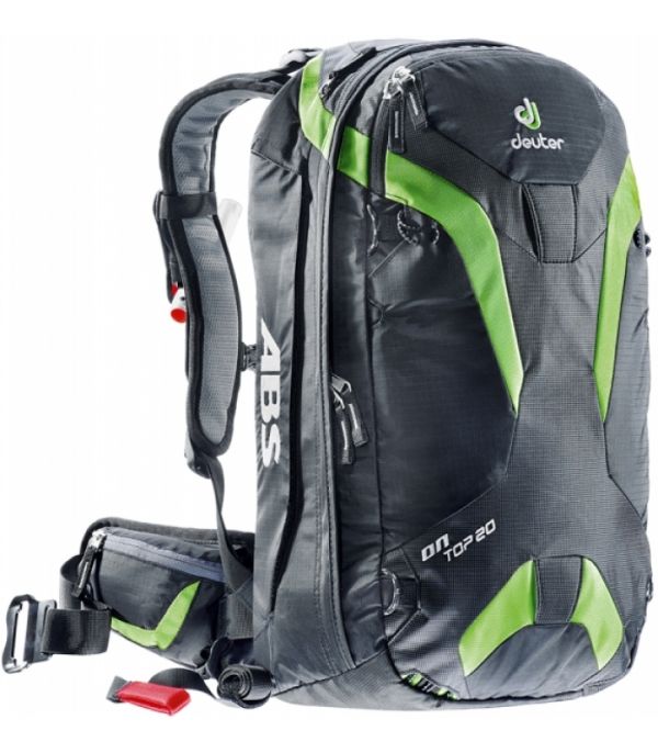 Рюкзак DEUTER On Top ABS 20 колір 7251 black-kiwi