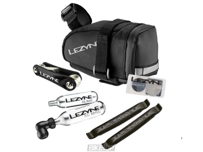 Підсідельна сумка Lezyne + набір аксесуарів M CADDY CO2 KIT 0,4л Y14