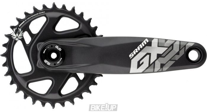 Шатуни SRAM Crank GX Eagle Fat Bike 4" DUB 12шв 175 Direct Mount Зірка 30t X-SYNC 2 Black