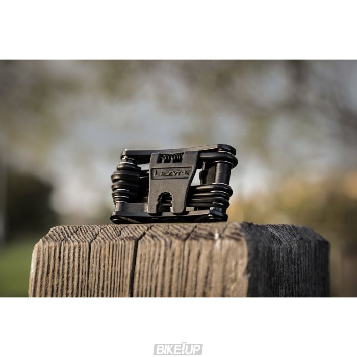 Мультитул Lezyne RAP II 19 Co2 – BLACK ANTI-CORROSION BLACK CНROME