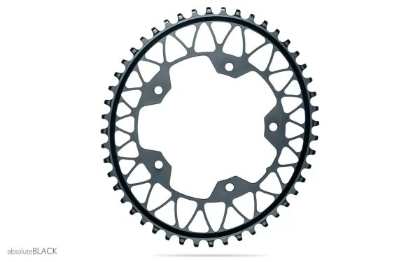 Gravel 1X Oval 110/4 зірка шатунів+ болти, 48T, Grey