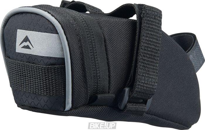 Сумка велосипедна MERIDA BAG/HOOK AND LOOP BLACK/GREY SIZE: M VOLUME:0.5L