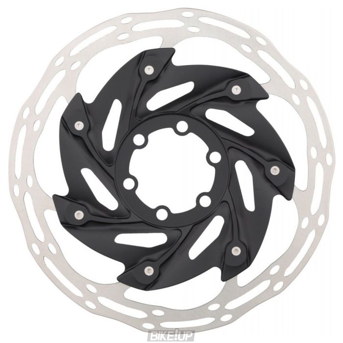 Ротор гальмівний SRAM Centerline X Road 2 шт 160mm Black Rounded сталеві болти