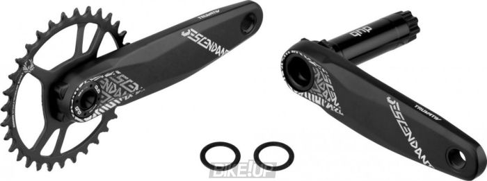 Шатуни TRUVATIV Descendant 6K Eagle Boost 148 DUB 12шв 170 Зірка 32t X-SYNC 2 Black