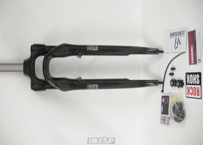 Вилка RockShox Paragon RL - Solo Air 65 700c вісь 9mm, Чорний, TurnKey Шток 1 1/8" V-brake