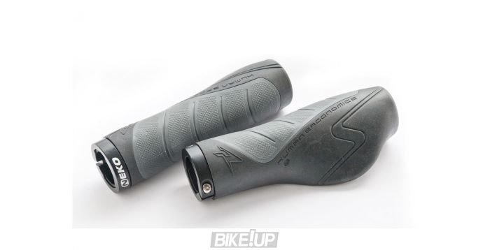 Грипсы эргономичные с замком NEKO NKG-1911 128мм черно/серые