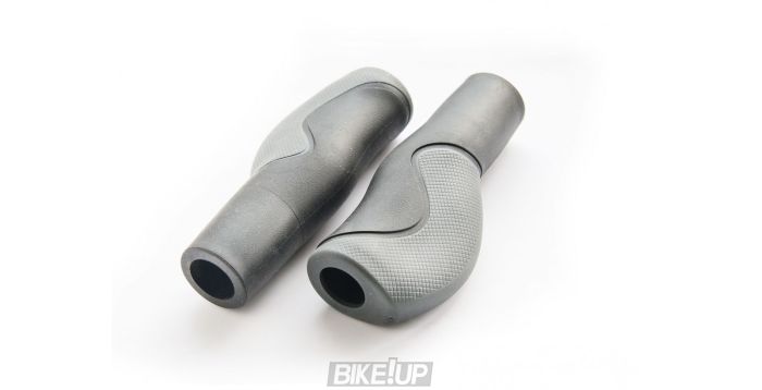 Грипсы эргономичные NEKO NKG-1922 128мм чернo/серые