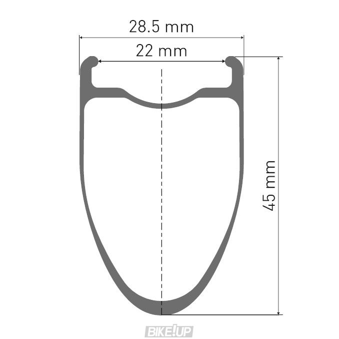 Колесо DT SWISS ERC 1100 DI 700C CL 45 12/100