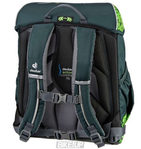 Набір DEUTER OneTwoSet - Hopper колір 2018 forest dinio (3830116 OneTwo; 80261 Hopper; 3890215 Chest Wallet; 3890416 Pencil Pouch; 2890315 Pencil box)