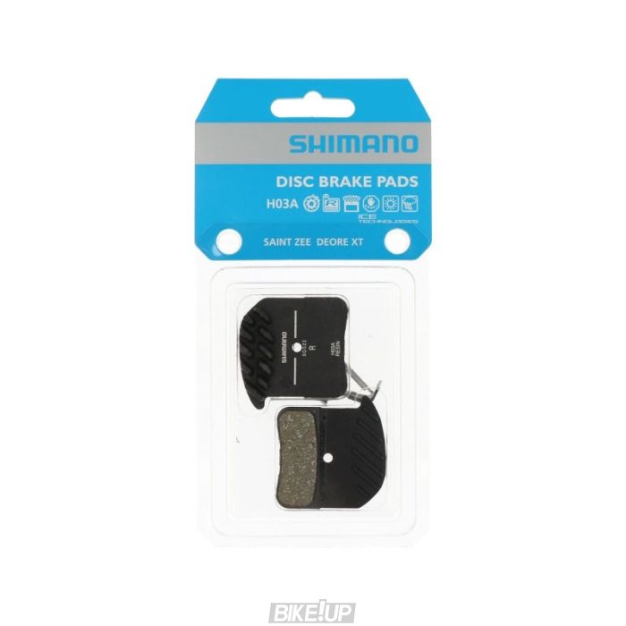 Гальмівні колодки H03A+радіатор, полімер/resin