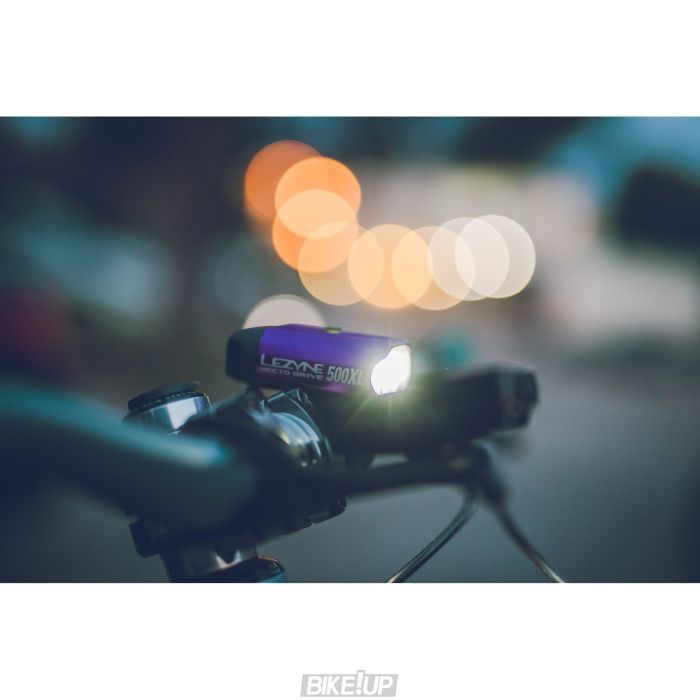 Переднє світло Lezyne HECTO DRIVE 500XL Фіолетовий 500 люменівів Y13