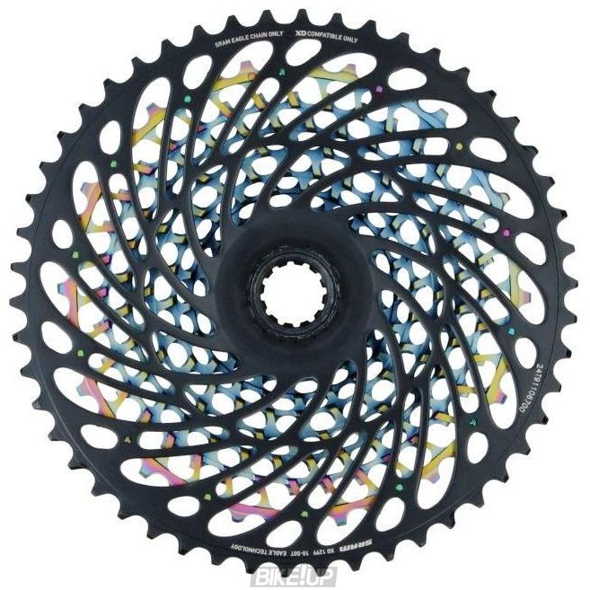 Касета SRAM XG-1299 Eagle 10-50T 12шв Rainbow