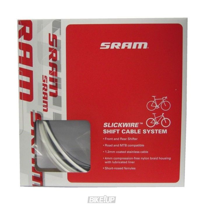 Тросик SLICKWIRE SLICKWIRE SHIFT CABLE KIT 4MM WHT
