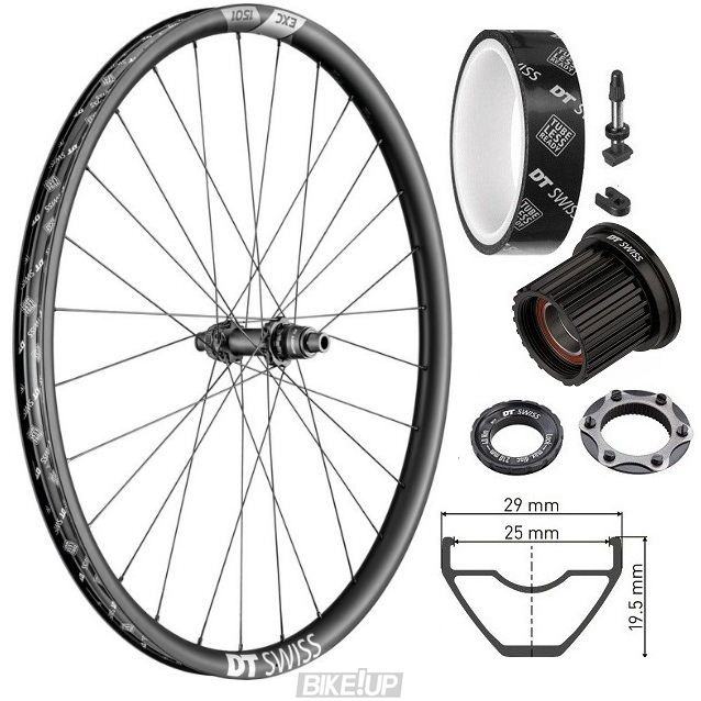 Колесо DT SWISS EXC 1501 SP 29 CL 30 12/148 ASRAM