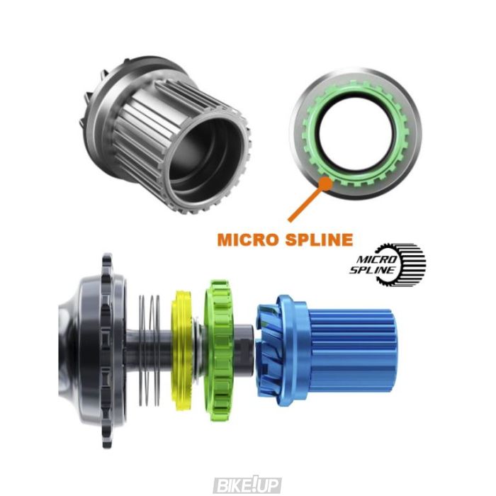 Втулка задня FH-MT401 12-шв. 32отв QR, OLD:135мм CENTER LOCK