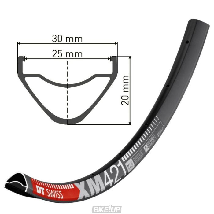 Обід DT SWISS XM 421 27x25 DISK BRAKE 32отв.