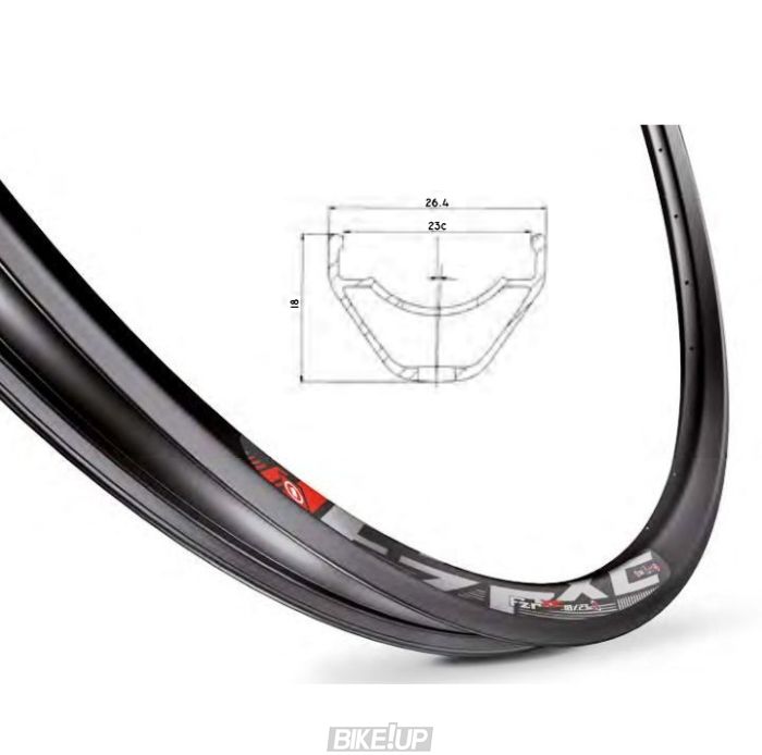 Обід Mach1 FZR XC  27,5&quot; DISC 32отв., ETR, чорний