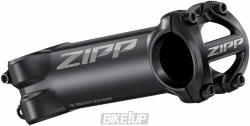 Винос ZIPP Stem Service Course SL-OS 6° 100mm 1.125-1.25 Matte Black w/ Gloss Logos, Universal Faceplate B2
