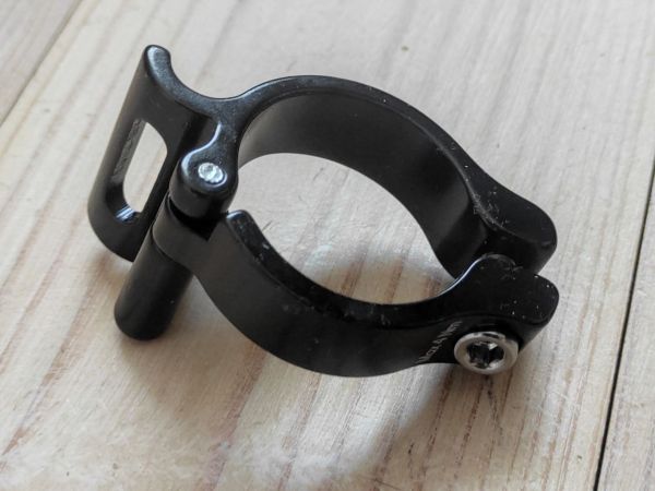 Кріплення перемикача Clamp for Braze-On Front Derailleurs 31.8mm Black